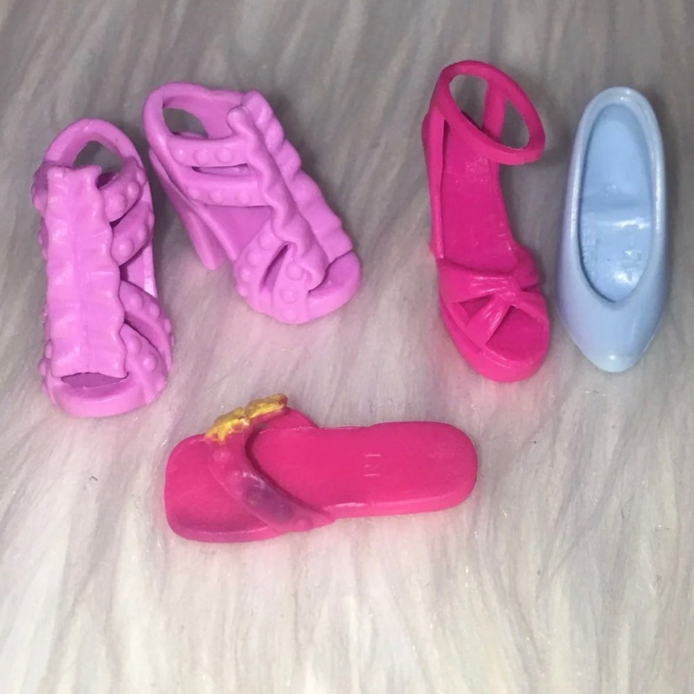 Barbie High Heels, Sandals, Shoes Lot Replacement Parts